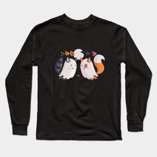 Woodland Halloween Long Sleeve T-Shirt